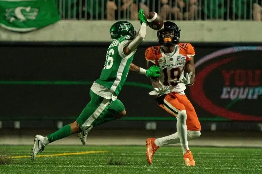 Riders’ Amari Henderson is excited to be back on the field