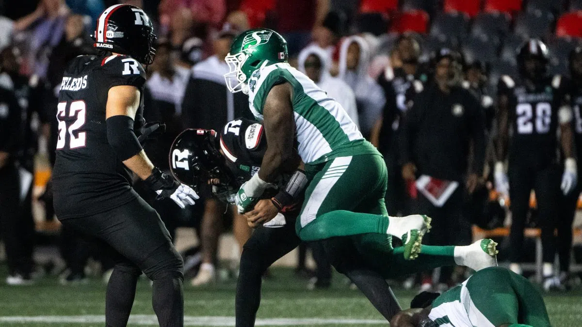 ‘Rollercoaster’ clash between Riders, Redblacks ends in a tie