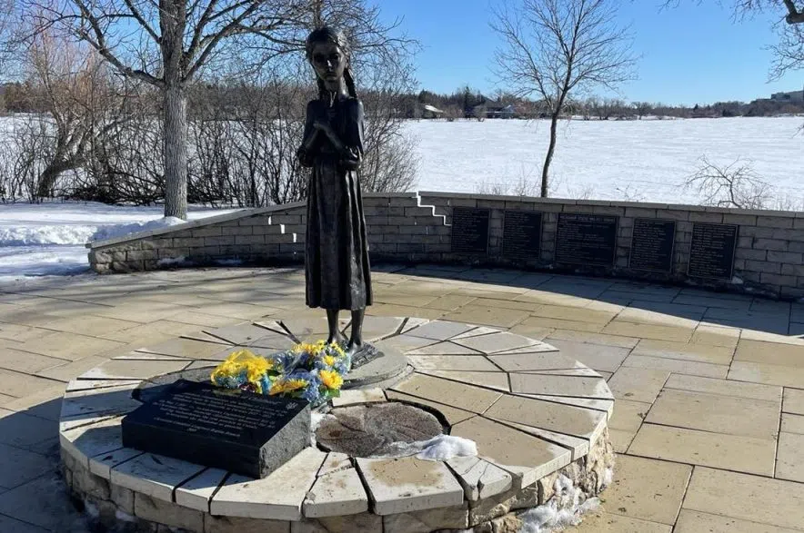 Holodomor Monument in Regina.