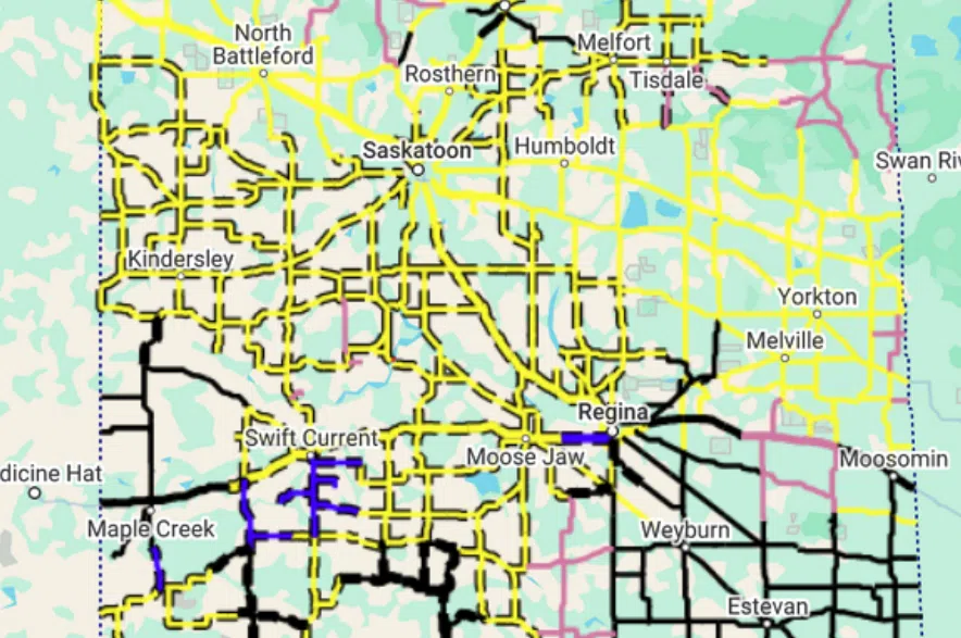 Highway Hotline map.