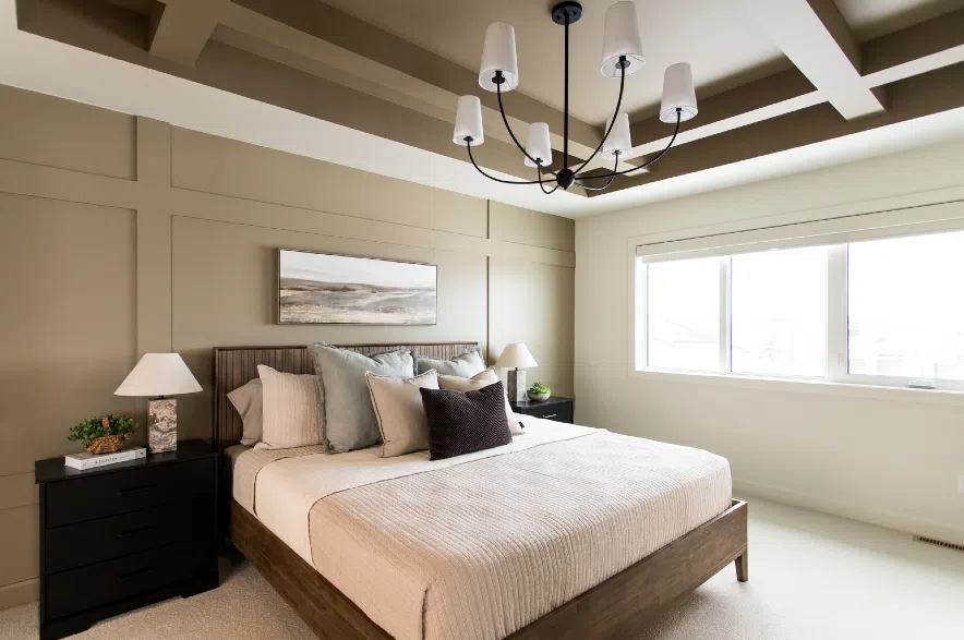 Showhome bedroom.