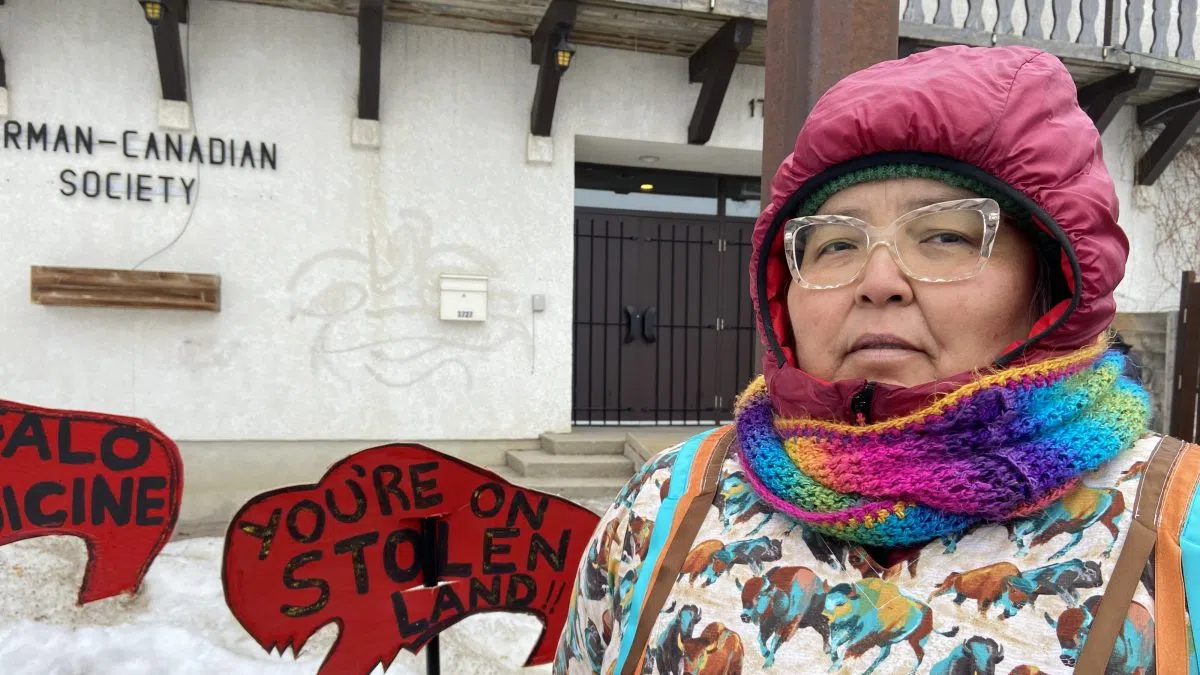 Protesters gather at Regina German Club against Buffalo Party event ...