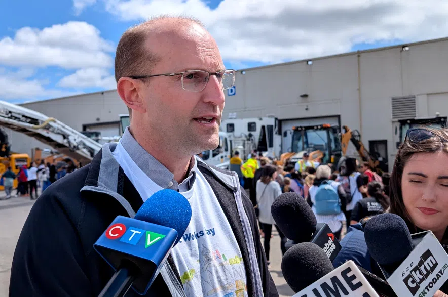Deputy City Manager Kurtis Doney said the Dewdney Revitalization project will be completed this year. May 22, 2025. (Lisa Schick/980 CJME)