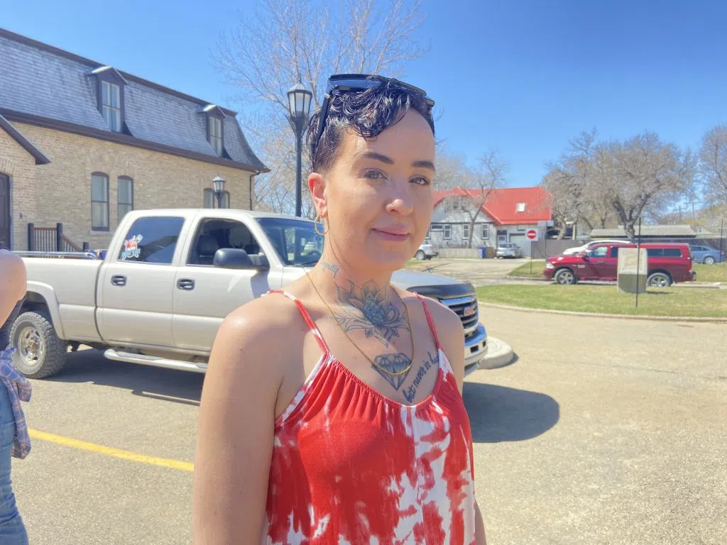 North Central community member Erinn Paik said The City has done more work on cleaning up the neighbourhood this year than in the past. (Nicole Garn/980 CJME)