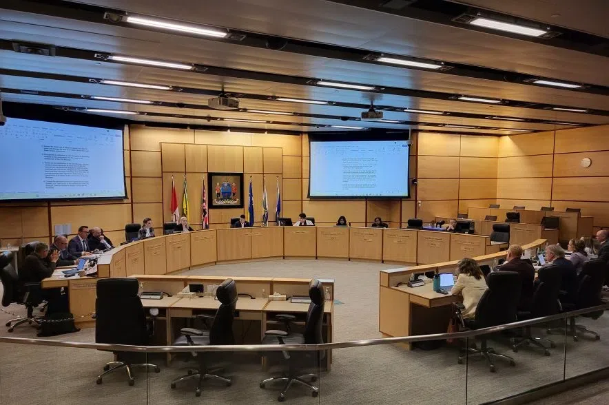 Regina City Council meeting at city hall.