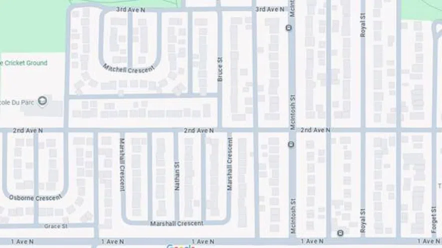 Regina Police map.