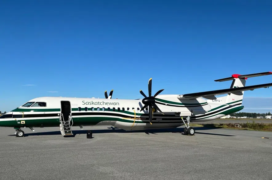Sask. water bomber.