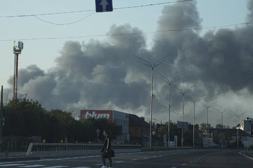 Attck on Kyiv.