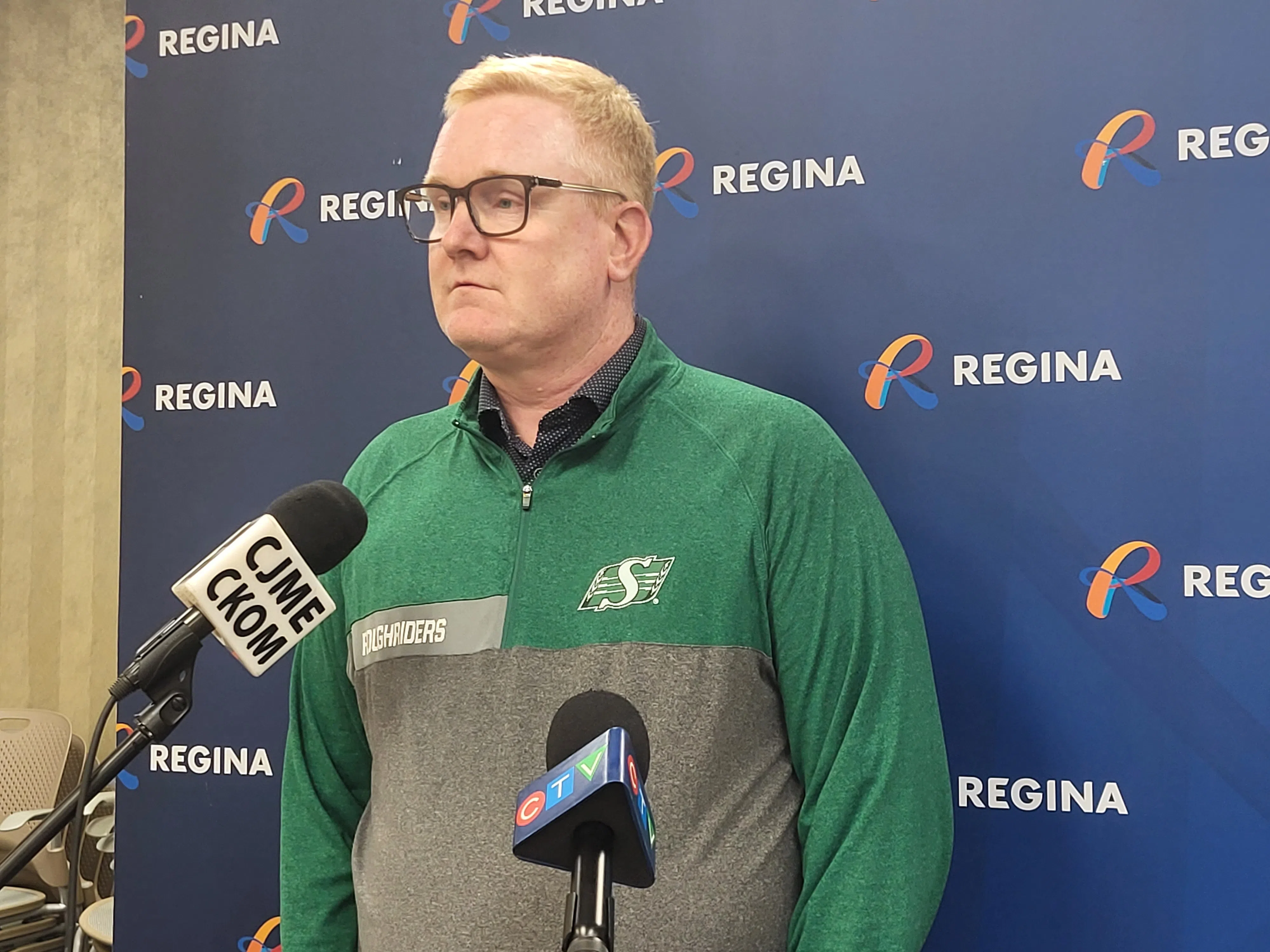 Regina chief financial officer Daren Anderson