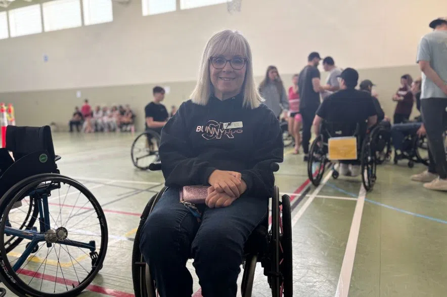 Spinal Cord Injury Saskatchewan Executive Director Delynne Bortis.