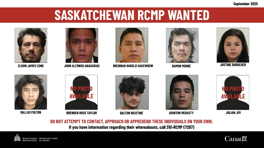 Sask. most wanted.