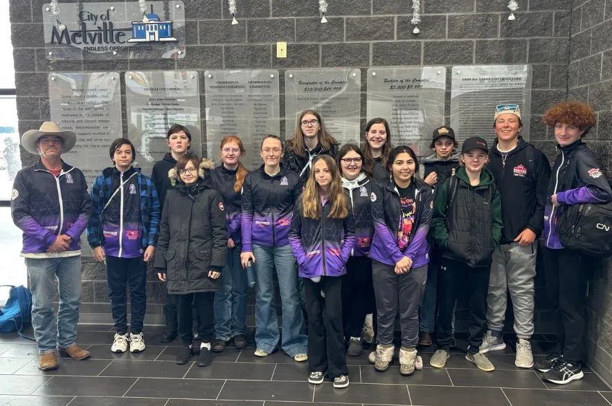 Youth curlers attend Saskatchewan curling provincials at the CN Community Centre.