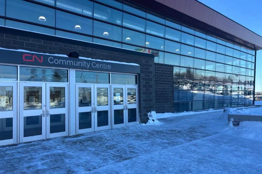 The CN Community Centre in Melville, Saskatchewan, host venue of curling provincials.