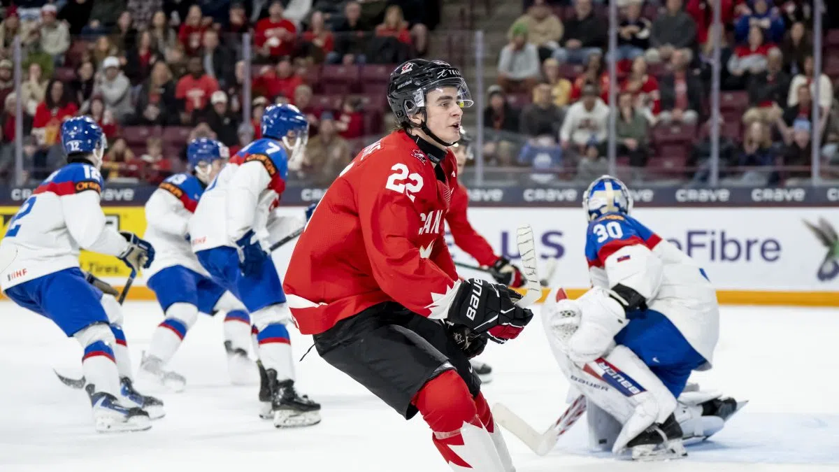 Canada defeats Slovakia, sets up showdown with Czechia at World Juniors
