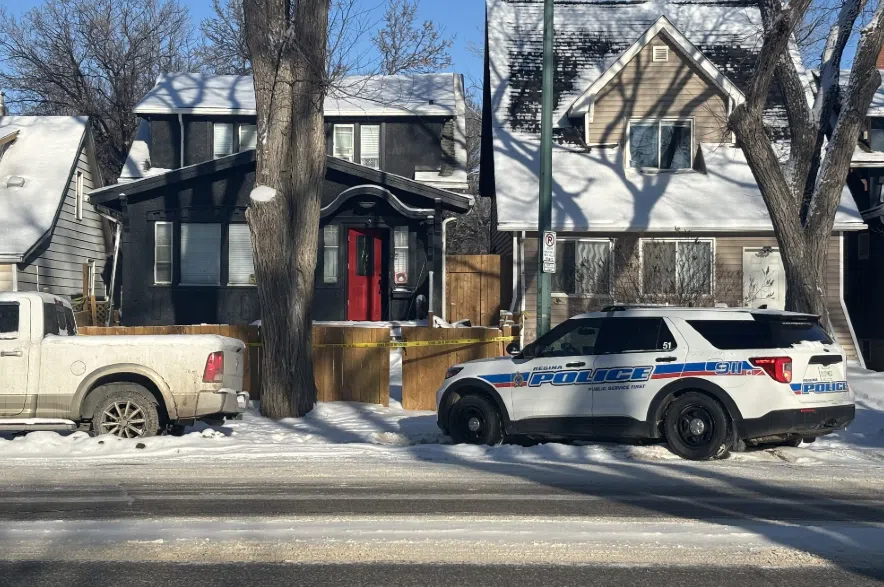 Regina police start homicide investigation after man body found in abandoned vehicle