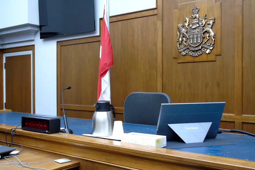 Court of King's Bench courtroom in Regina