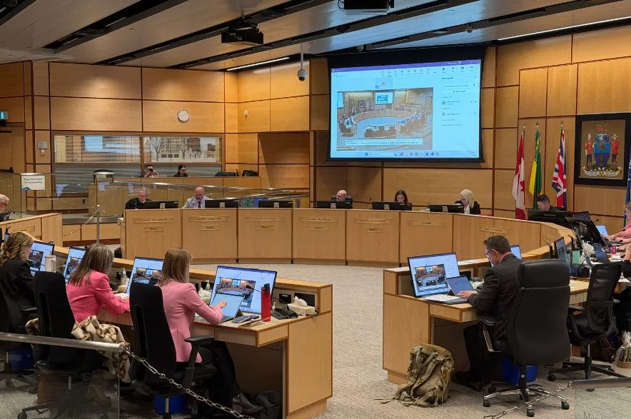 Regina City Council meeting at city hall.