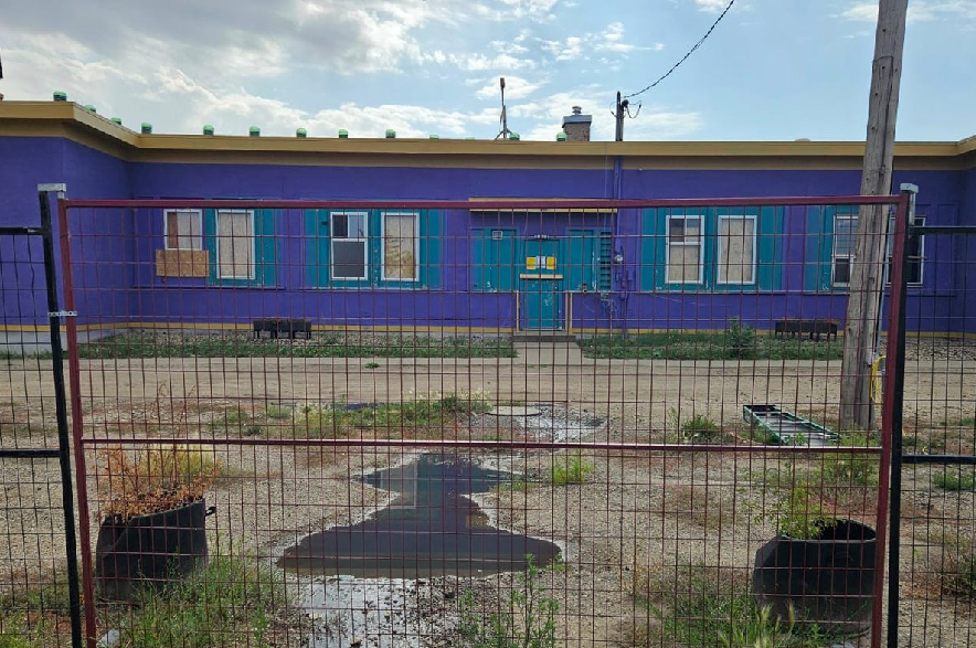 A compound which housed a cult called the Kingdom of Canada is seen in Richmound, Sask., in an undated handout photo.