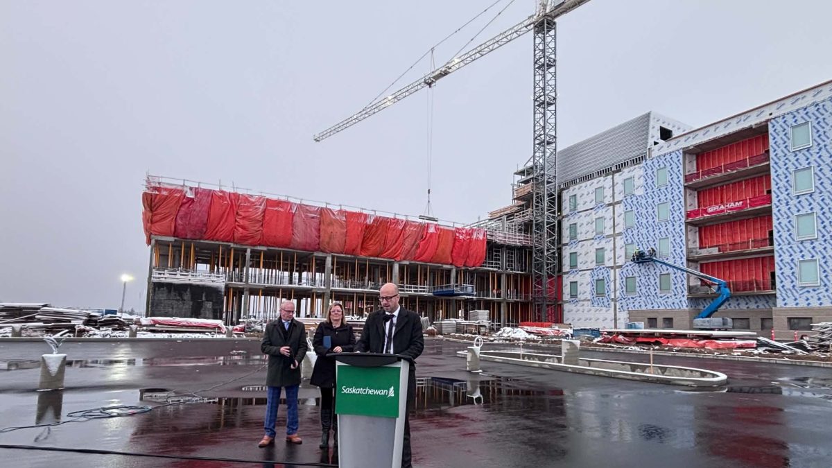 Regina long-term care home reaches 30% construction mark