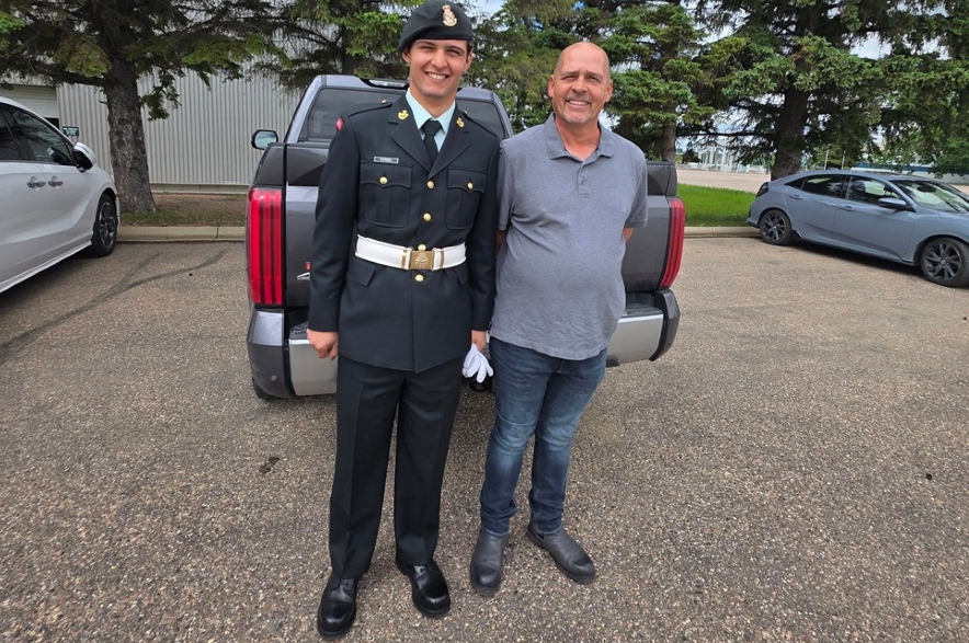 Prince Albert soldier Shaun Farrell.