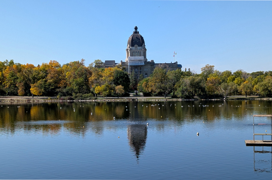 Saskatchewan's Legislative Assembly building.