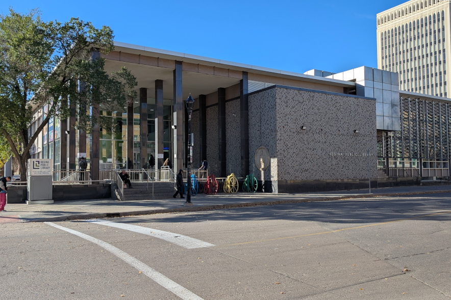 Regina Public Library Central Branch in downtown Regina
