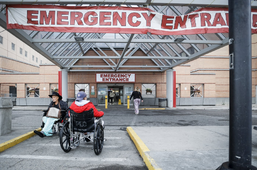 The Rockyview General Hospital is pictured in Calgary, Thursday, March 20, 2025.