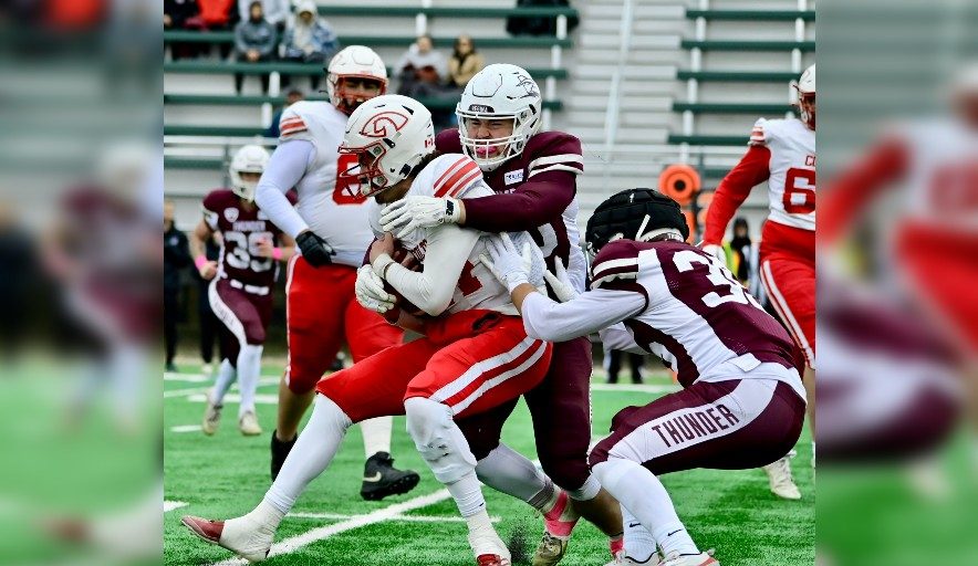 Peter Boersch rushes for 340 yards as Thunder win PFC semifinal