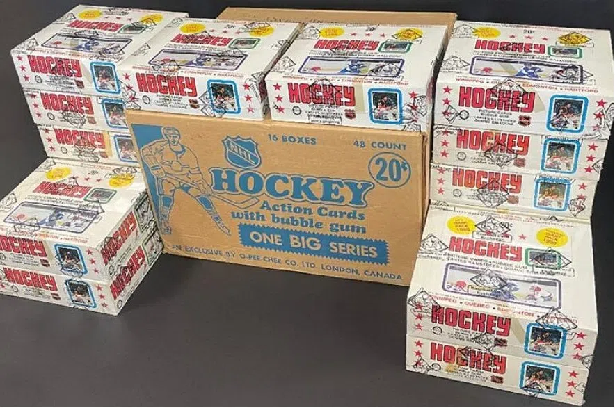 Case of vintage hockey cards discovered in Sask. sells for more than $5M