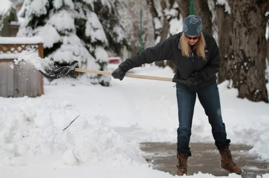 Stretch and take frequent breaks when shovelling snow, Medavie advises