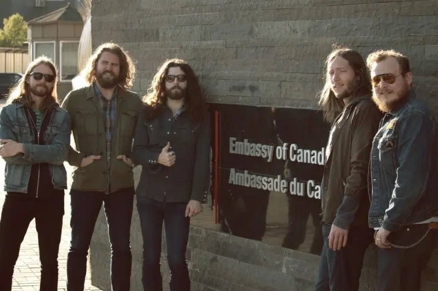 The Sheepdogs play Canada 150 concert in Kazakhstan