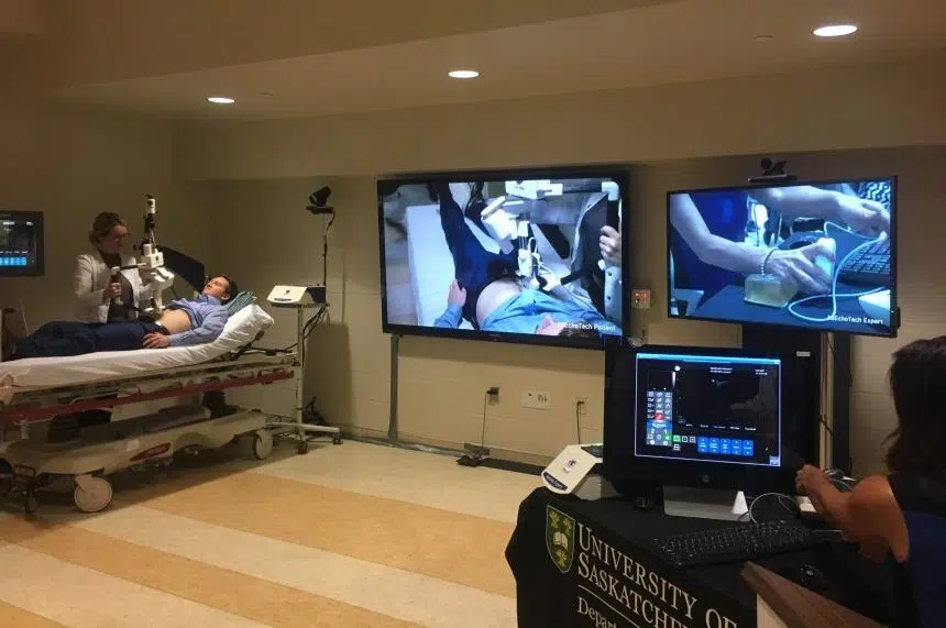 U of S unveils first robot ultrasound device in N. America