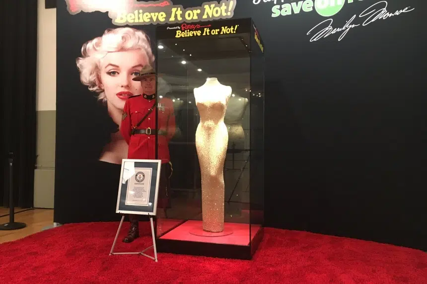 Marilyn Monroe dress goes on display in Luseland