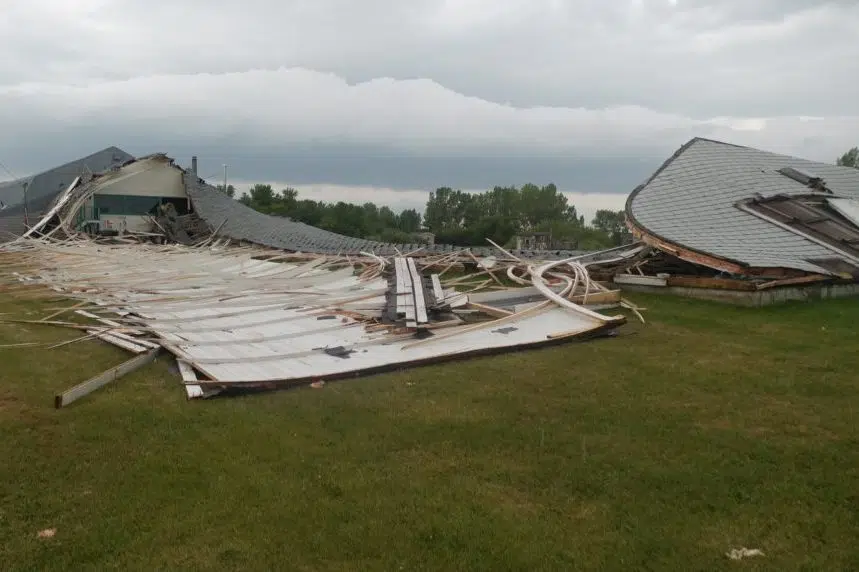 Strongfield fundraises to rebuild blown-down curling rink