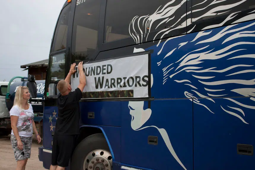 Wounded Warriors arrive in Sask. for weekend of healing