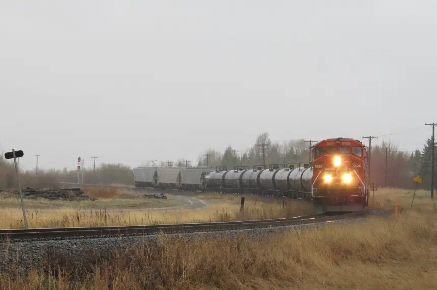 Train, semi collision derails 3 locomotives