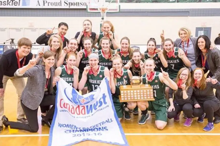 Huskie women's basketball team claims  4th Canada West title