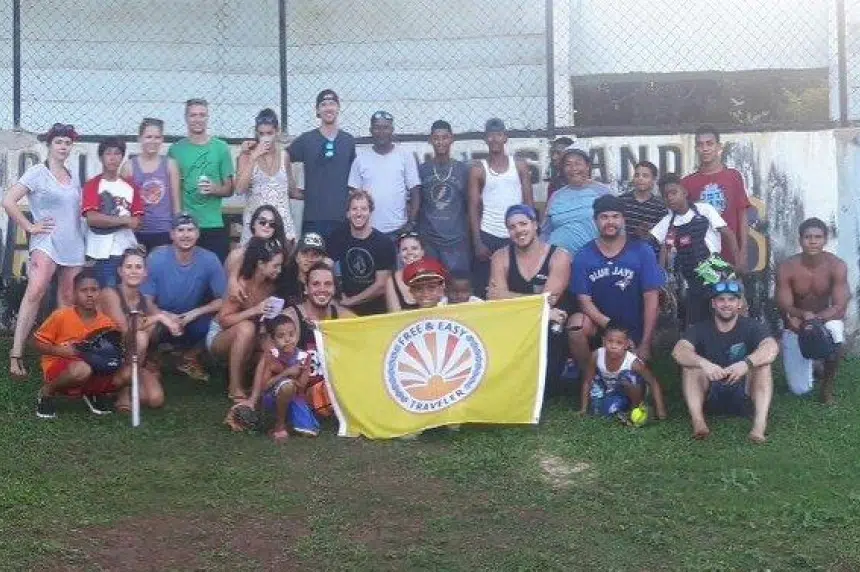 Sask-Alta Baseball league brings equipment to children in Nicaragua