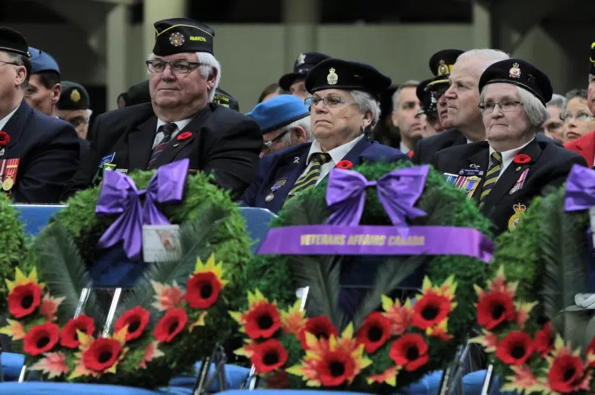Saskatoon honours veterans at annual ceremony