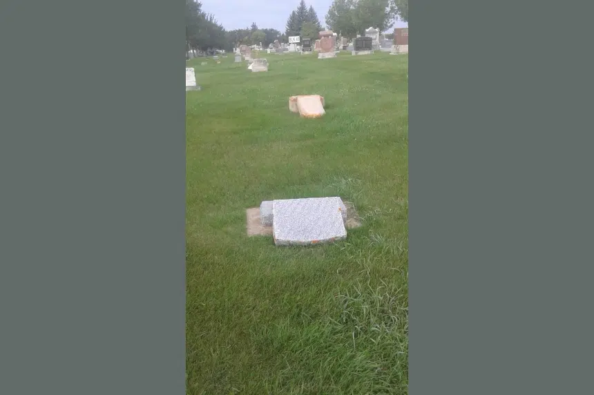 Vandals strike Moose Jaw Cemetery