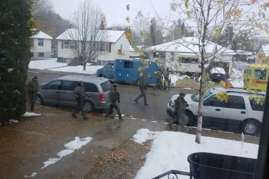 Saskatoon standoff ends with man found dead inside home