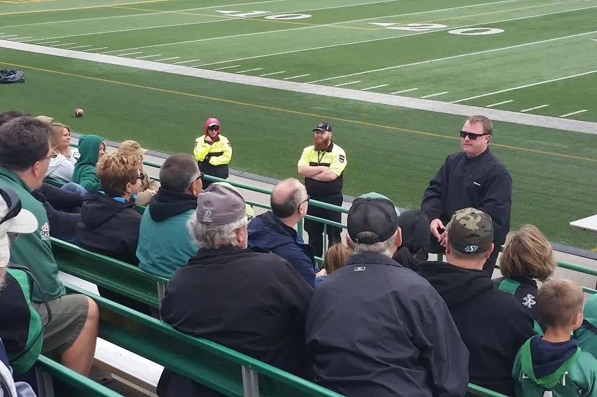 Sharing practice details could be 'detrimental' to Roughriders, head coach warns fans