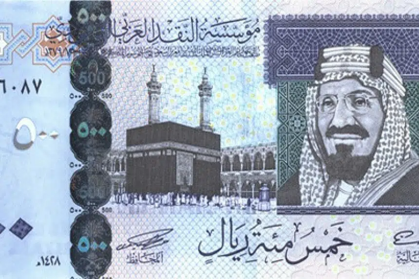 Saskatoon police report theft of Saudi currency