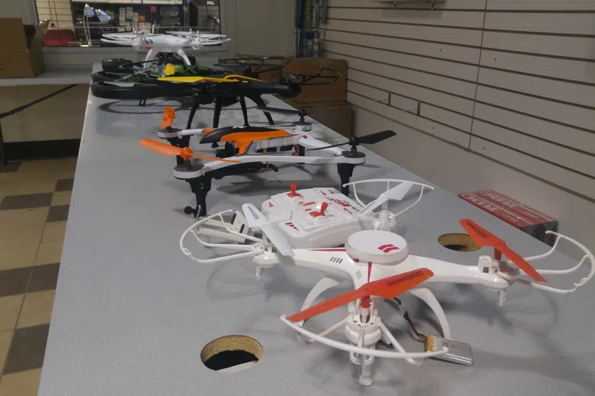Drone drug drop off raises eyebrows