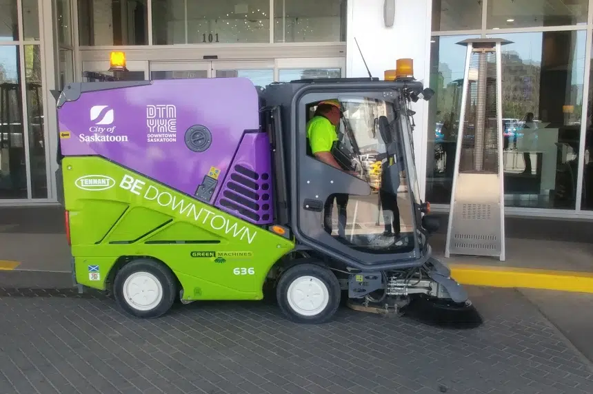 Downtown BID gets new sweeper to save city money, time