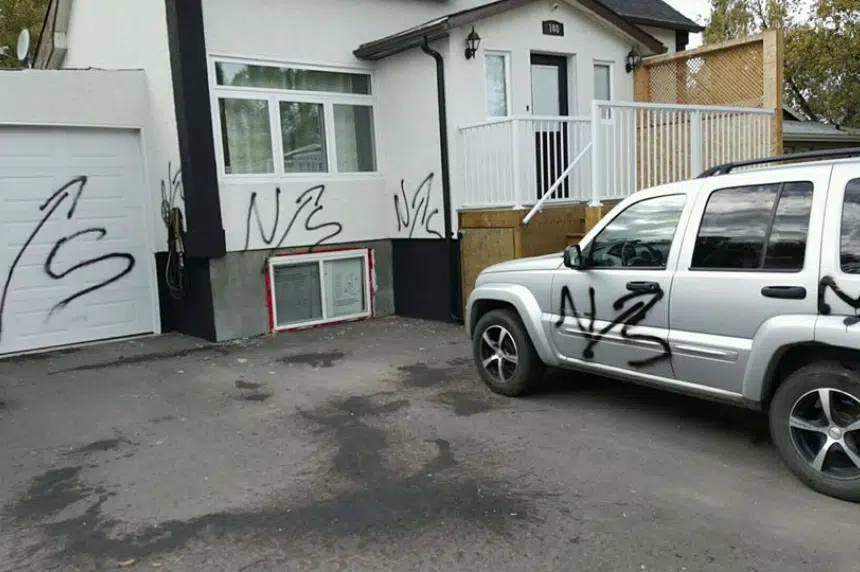 Balgonie man's home, vehicle targeted by vandals