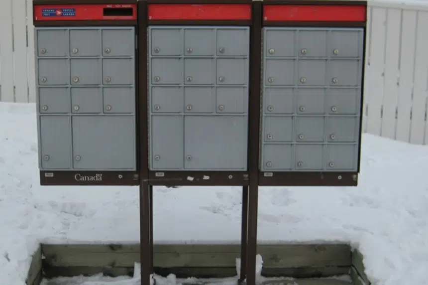 Door to door mail delivery still at 81 per cent in Regina