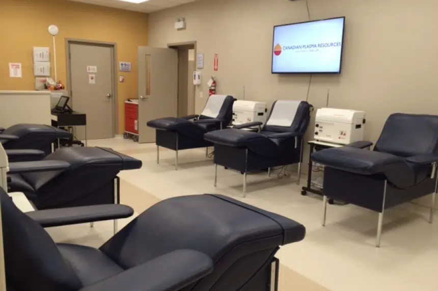 Canadian Blood Services suggest 'dip' in donations due to Saskatoon private plasma clinic