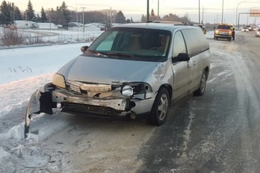 Update: Icy conditions cause havoc on Saskatoon roads