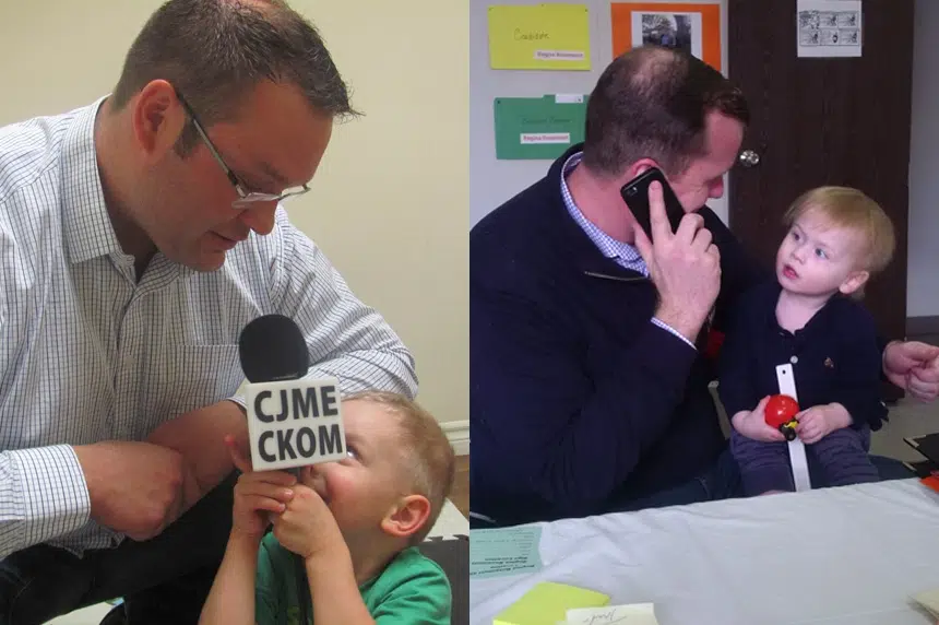 Door knocking & diapers: 2016 election different for campaigning dads